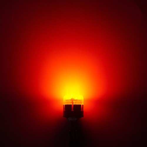 Par de bombillas LED blancas/ámbar/rojas 7443 7444 luz de señal de giro de freno inverso DRL - Imagen 17 de 17