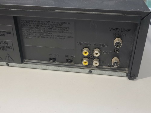 Orion VR0220A VCR Video Cassette Recorder VHS Player Tested read description - Picture 6 of 7