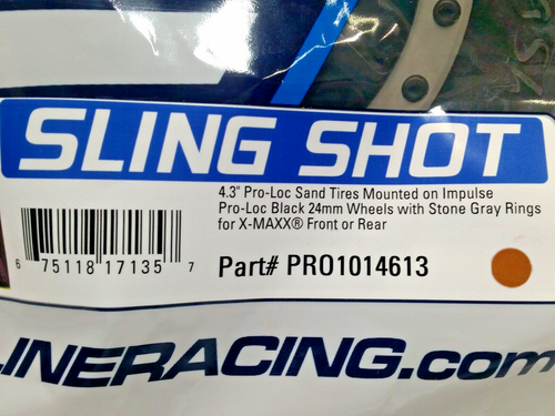 PROLINE SLING SHOT PRO1014613 4.3" PRO LOCK SAND TIRES MOUNTED ON IMPLUSE PRO LO - Picture 2 of 2