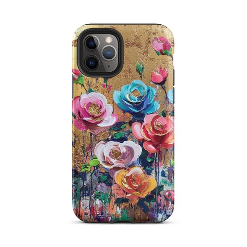 Graffiti Floral Dual Layer Tough Case for iPhone® - Picture 3 of 24