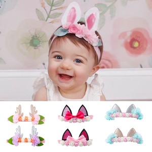 Children Girl Butterfly Headband Hair Accessories Girls Baby Toddler Kids Gift Q