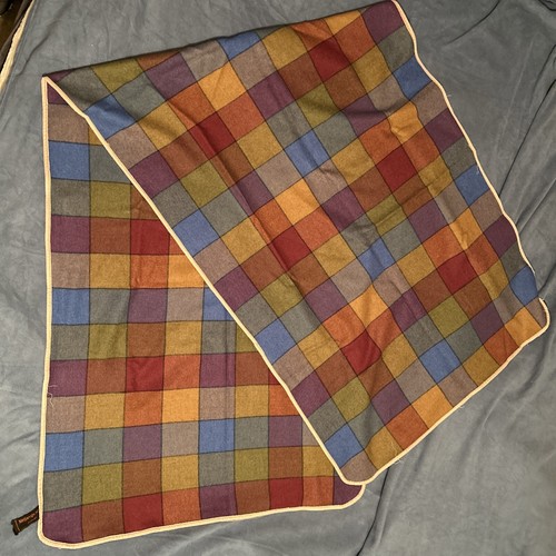 Yves Saint Laurent Foulards Wool Scarf Made In France Rare Vintage 28x80 - Picture 2 of 11