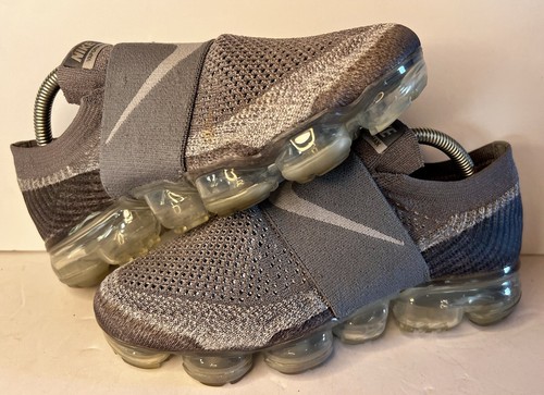 Nike Air Vapormax Moc Flyknit Cool Grey Wolf Womens Size 7 Rare AA4155-006