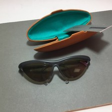 SILHOUETTE Sunglasses and Leather Case by Italian Designer MASSIMO IOSA-GHINI