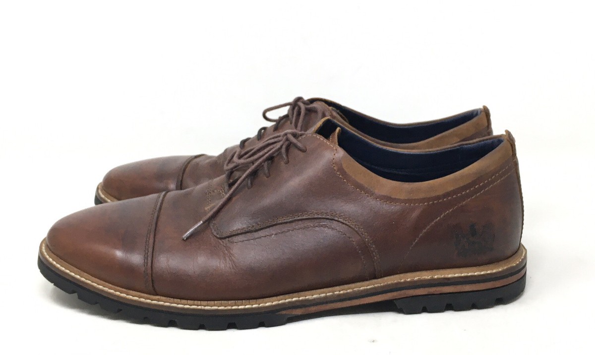 Cole Haan Mens Shoes Raymond Grand 360 Brown Leather Cap Toe Oxford 9.5M 42.5 eBay