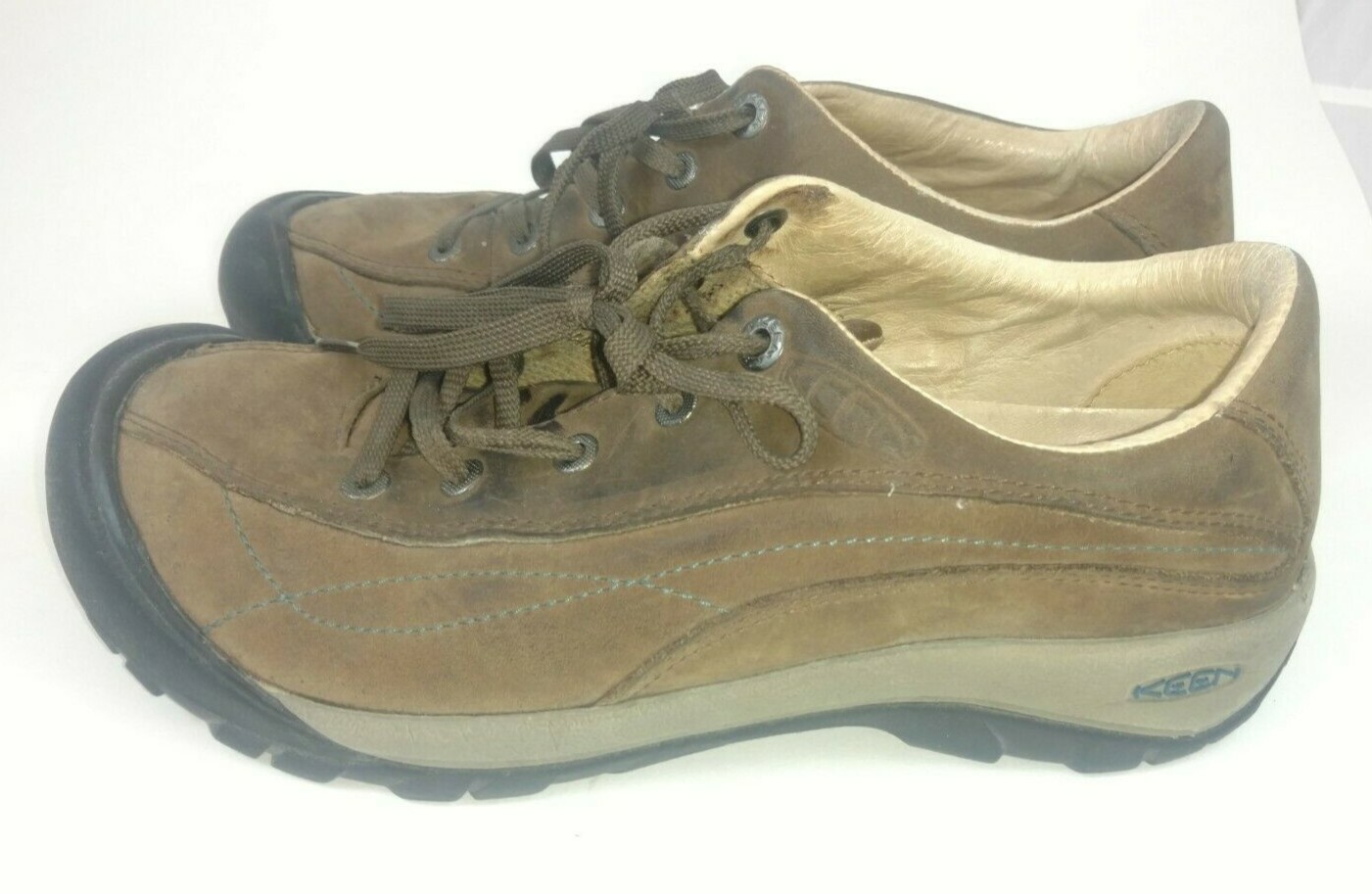 Scarpe da ginnastica Keen Toyah da donna taglia US 9 5 in pelle marrone 53001 SLBK