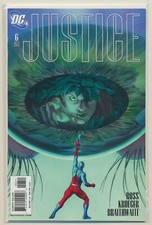 Justice  06 DC Comics Aug. 2006 Alex Ross VF 8.0 with Bag and Board