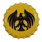 100 Yellow Beer Bottle Crown Caps Falcon Home Brew Decoration