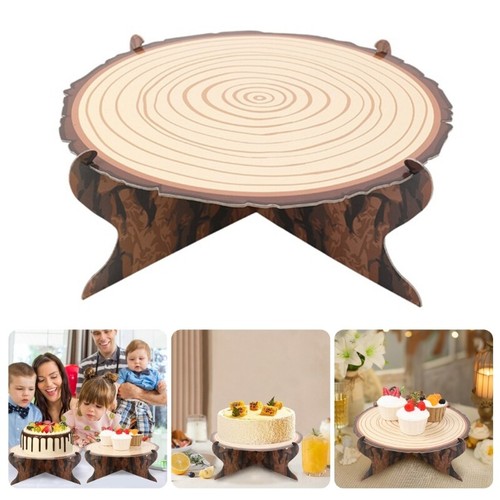 User Friendly Paper Cake Display Stand Cupcake Holder For Weddings And Parties - Picture 2 of 8