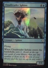 Cloudreader Sphinx - Dominaria: #47, Magic: The Gathering - Foil Nm R246