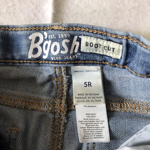 NWT Gap Brown Corduroy Button Up Shirt B’Gosh Bootcut Jeans Size 5/5R - Picture 6 of 9