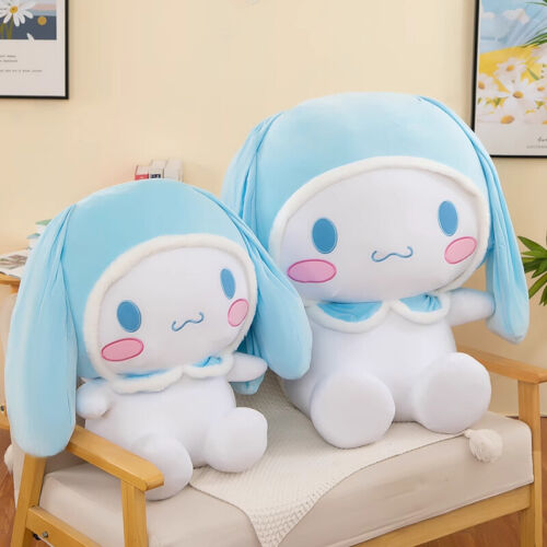 Huge Cinnamoroll Cute Bunny Ear Plush Doll Throw Pillow Bed Sofa Cushion Toys - Picture 2 of 16
