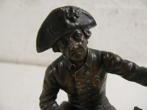 Bronze Morath Friedrich der Große nach der Schlacht Kolin (D 207) - Bild 6 von 11