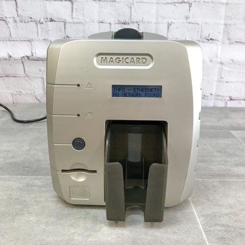 MAGICARD Tango 2e Dual-Sided ID Card Printer + Both Card Hoppers + PSU + Film - Picture 2 of 10