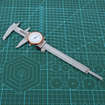 Aluminum Alloy Caliper 2-Way Shockproof Precision Measuring Caliper with Dial 0-150mm GLOGLOW Dial Caliper Aluminum Alloy Caliper 2-Way Shockproof Precision Measuring Caliper with Dial 0-150mm GLOGLOW Dial Caliper