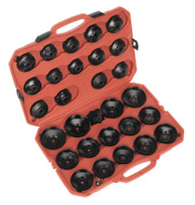Sealey VS7006 Oil Filter Cap Wrench Set 30pc