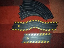 MARCHON MR1 SLOT CAR TRACKs, 3 Curved, 1 Chicane  1 Wiggle