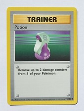 Pokemon - Potion - Base Set Shadowless 94/102 - Common - LP