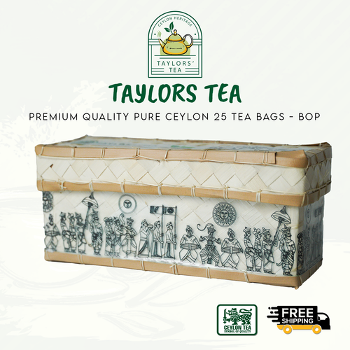 CEYLON BLACK TEA RICH IN FLAVOR & AROMA 25 PREMIUM QUALITY TEABAGS FREE SHIPPING - Picture 3 of 14