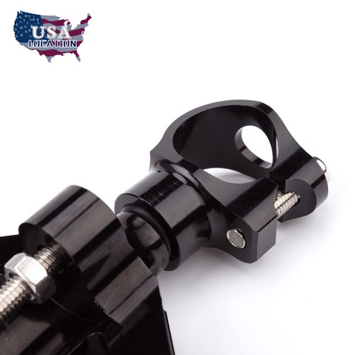 CNC Bracket Kit Steering Damper Stabilizer For Kawasaki ZX14R 2006-2015 2016 - Picture 8 of 9