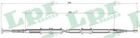 LPR C0473B Cable, Parking Brake For Fiat