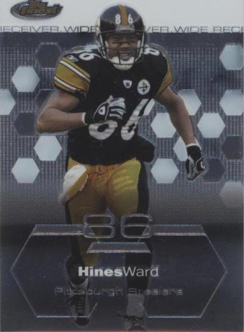 2003 Topps Finest Hines Ward #18 - 1 of 2