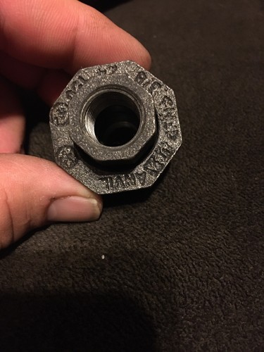 Amboss 3/8" FNPT Black Temperguss Union (Class 150) Made in USA - Figur 463 - Bild 2 von 2