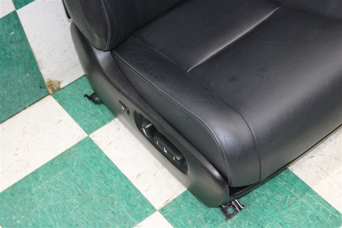15' RX350 Perforated Leather Black Heat Cool Mem Buckets Backseat Seats Set OEM - Picture 12 of 22