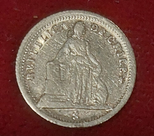 Moneda mundial antigua de oro de 1 peso chileno 1863 - baja como nueva: 55.000 - Imagen 2 de 3