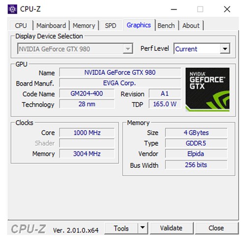 Nvidia GeForce GTX 980 4GB Graphics card - Picture 2 of 3