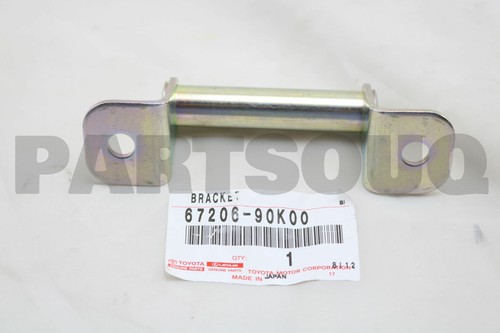 6720690K00 Genuine Toyota BRACKET SUB-ASSY, BACK DOOR STOPPER 67206-90K00 OEM