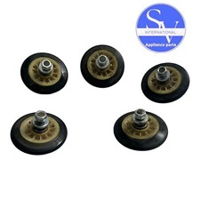 Frigidaire Dryer Drum Support Roller 134715900 5304523152 5304523155 (SET 5)