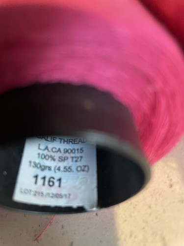 CTS SPUN POLYESTER THREAD-SEWING 5000 YARDS T27 130grs(4.5 oz)-Hilo para coser - Picture 6 of 9