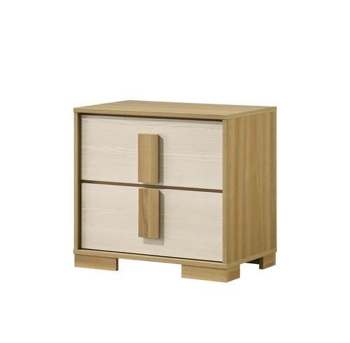 Kings Brand Furniture 6-Piece King Size Natural/White Bedroom Set - Picture 5 of 8
