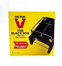 Victor Black Box Gopher Trap 0625 - Easy Set Trap Rare Hard To Find