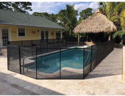 Swimming Pool Safety Fence In Ground Adjustable to Fit Around Any Size Or Shape - Picture 3 of 9