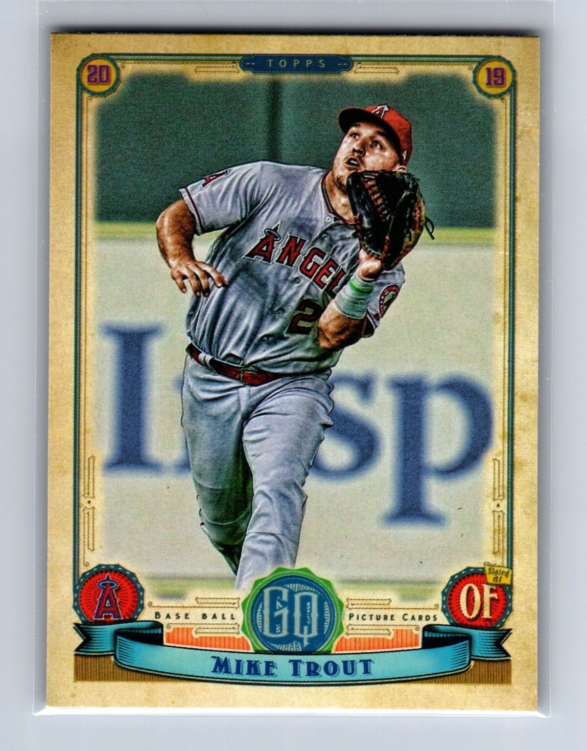 2019 Topps Gypsy Queen #1 Mike Trout ANGELS