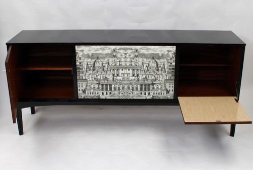 Stunning 1960s Retro Sideboard with Fornasetti image - Picture 10 of 15