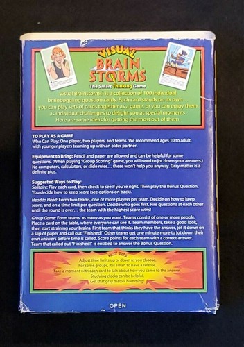 Visual Brain Storms The Smart Thinking Game  - Picture 3 of 6
