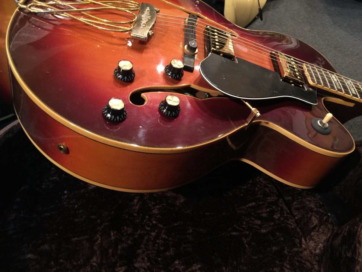 Electric Guitar Yamaha AE-1200 SB Made in Japan Vintage Sunburst