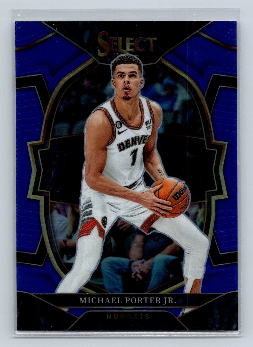 【75シリ】Michael Porter Jr. RC Select Prizm 2022-23 Panini Select Michael Porter Jr. Blue Prizm 14 | eBay