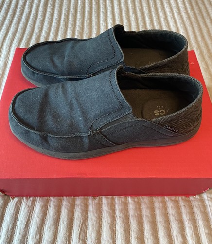 Crocs Mens Size Ten Shoes Canvas - Picture 3 of 8