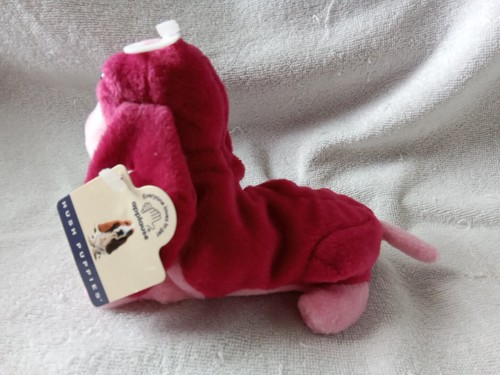 Applause Hush Puppies Lot Of 3 Plush Bean Bag Basset Hounds 6” Dog - Picture 6 of 10