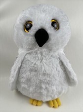 Harry Potter Hedwig Owl 12" White Plush Stuffed New W/ Tags The Wizarding World