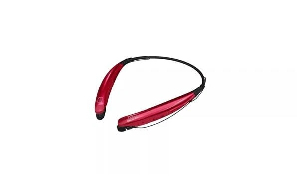 Auriculares de banda para el cuello LG Tone Pro 770 - rojos Foto 3 de 4
