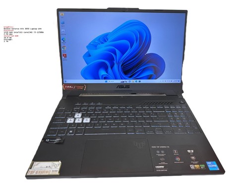 ASUS TUF Gaming F15 Core i5 12th gen 16 GB Ram 1TB SSD RTX 3050