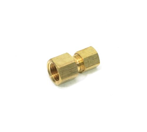 1/4 Od Compression Tube to 1/4 Npt Female Pipe Adapter Fitting Water Oil Gas - Picture 2 of 6