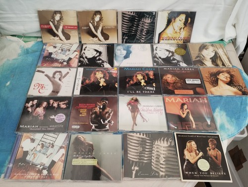 MARIAH CAREY JOBLOT of 21 CD SINGLES - I CAN SPLIT THE COLLECTION