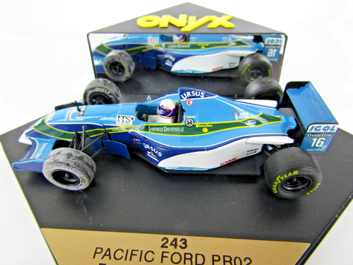 Onyx 243 Pacific Ford Pr02 Bertrand Gachot GP Canada F1 Modell, Maßstab 1:43 - Bild 2 von 5