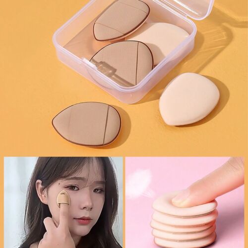 5 Foundation Puff Finger Powder Sponge Thumb Soft Air Mini Cushion Small Wet Dry - Picture 10 of 10